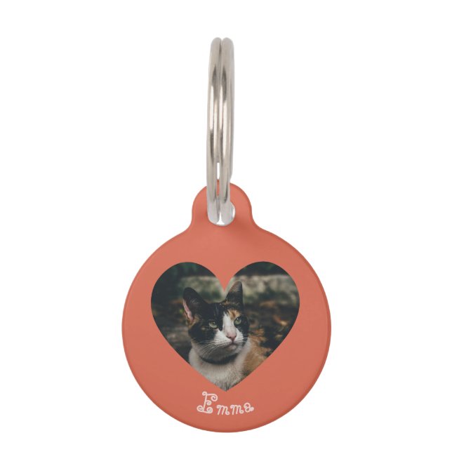 Placa Para Mascotas Personalizable Ornament (Anverso)