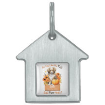 Personalizable Paw-fect Autumn Dog Latte