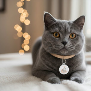 Placa Para Mascotas Personalizada la etiqueta de una mascota personali
