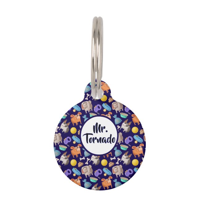 Placa Para Mascotas Personalizado (Anverso)