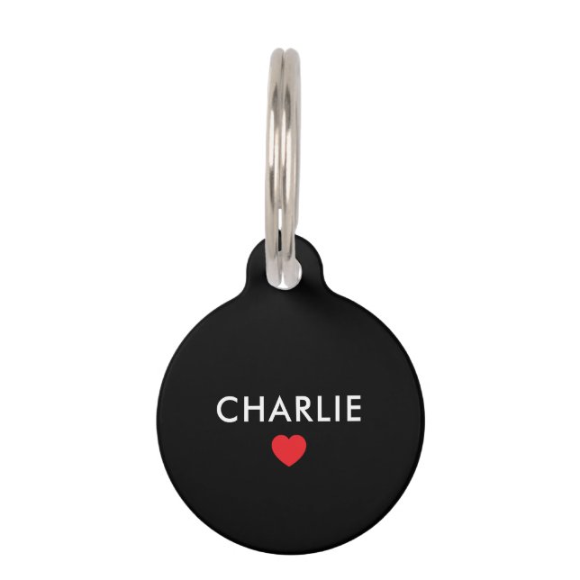 Placa Para Mascotas Personalizado (Anverso)