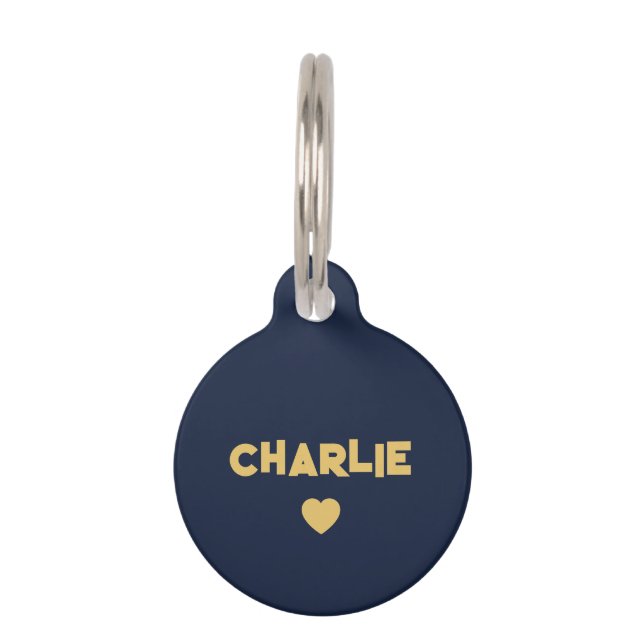 Placa Para Mascotas Personalizado (Anverso)