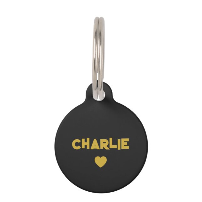 Placa Para Mascotas Personalizado (Anverso)