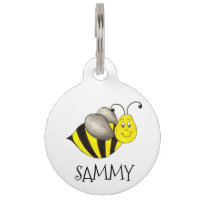 Personalizado Cute Amarillo Miel Abeja Bumblebee I