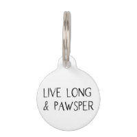 Personalizado divertido largo vivo de Pawsper el |