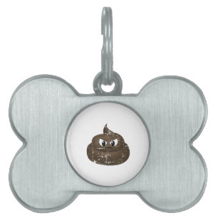 Placa Para Mascotas Personalizado enojado
