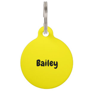 Placa Para Mascotas Personalizado Nombre personalizado Foto negrita Am
