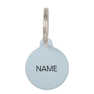 Placa Para Mascotas Personalizado simple perro Nombre información de c