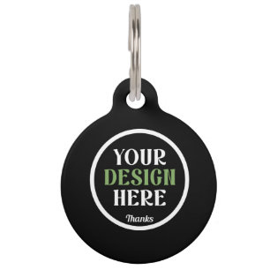 Placa Para Mascotas personalizado, único, elegante y minimalista