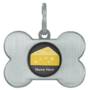 Placa Para Mascotas Personalizar de este gráfico de Big Cheese