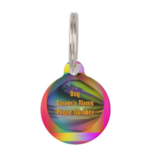 Placa Para Mascotas Personalizar el número de teléfono del propietario