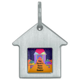 Placa Para Mascotas Personalizar número de teléfono del propietario de