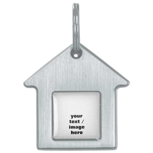 Placa Para Mascotas Personalizar personalizado (Frente)