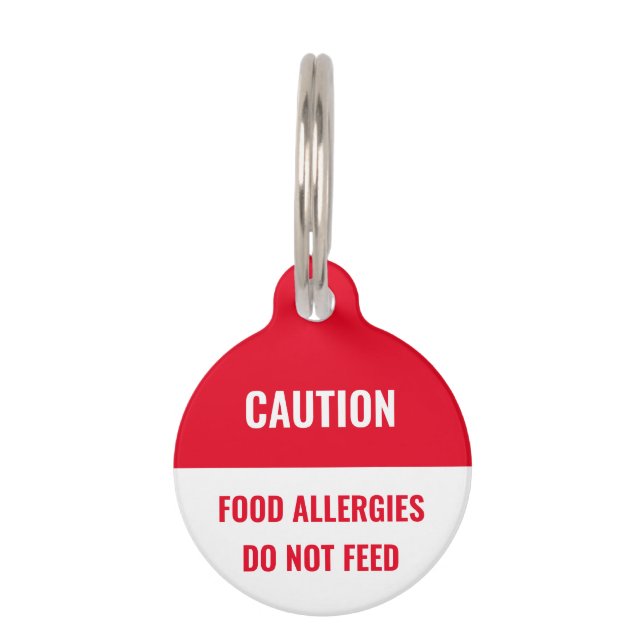 Placa Para Mascotas Personalizar, personalizar el nombre del perro bla (Anverso)