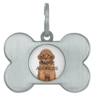 Placa Para Mascotas Personalizar, personalizar el nombre del perro, el