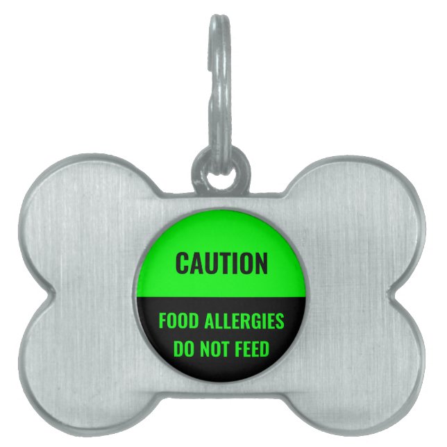 Placa Para Mascotas Personalizar, personalizar el nombre del perro ver (Frente)