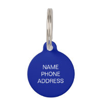 Personalizar personalizar mascota de perro azul co