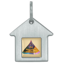 Placa Para Mascotas Personalizar teléfono con el nombre del propietari