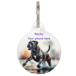 Placa Para Mascotas Personalized Dog