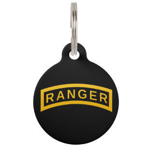 Placa Para Mascotas Pestaña Ranger