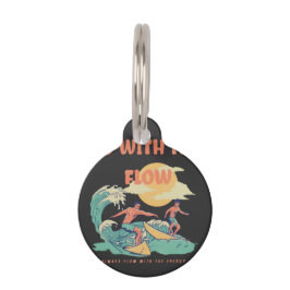 Placa Para Mascotas Pet's Energy Flow Lessons Learn Tag