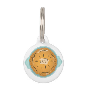 Placa Para Mascotas Pie en giro