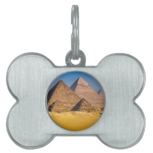 Placa Para Mascotas Pirámides