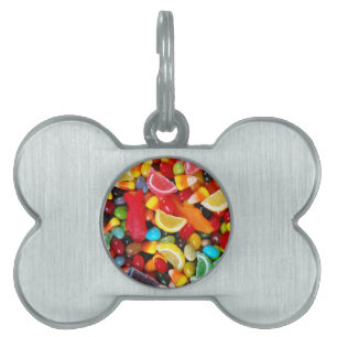 Placa Para Mascotas Placer del caramelo