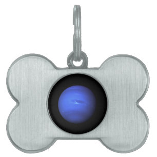 Placa Para Mascotas Planeta de la NASA de Neptuno