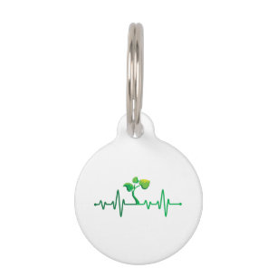 Placa Para Mascotas Plant Heartbeat - Planta Botánica de Jardinería Bo