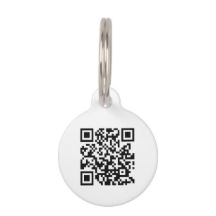 Placa Para Mascotas Plantilla de Personalizado de código QR Minimalist
