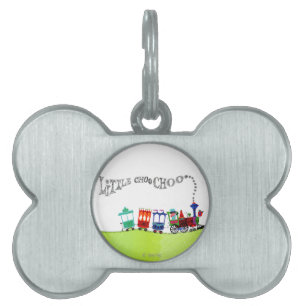 Placa Para Mascotas Poco Choo Choo