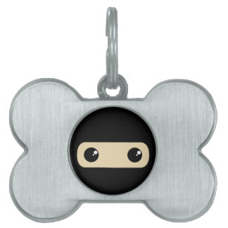 Placa Para Mascotas Poco Ninja