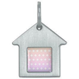 Placa Para Mascotas Poka Dots