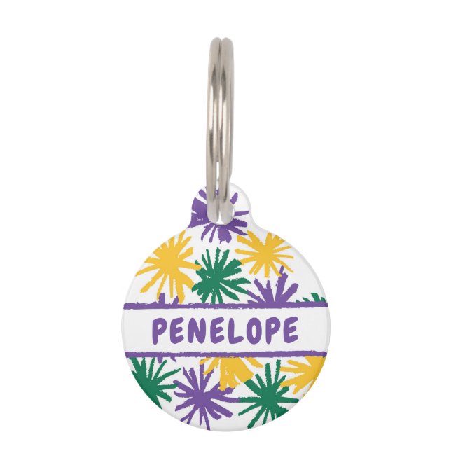 Placa Para Mascotas PomPom Pet Tag (Anverso)