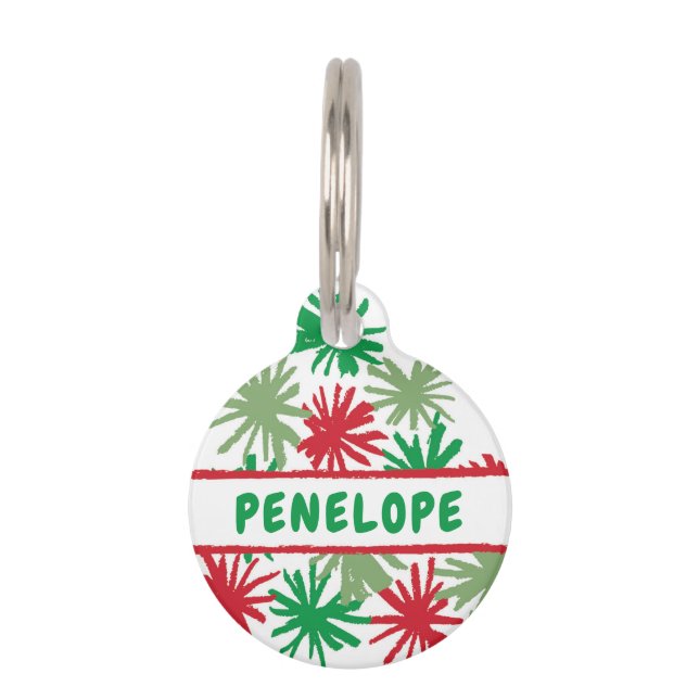 Placa Para Mascotas PomPom Pet Tag (Anverso)