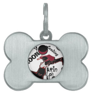 Placa Para Mascotas Ponlo en marcha - Navidades lúdicos y mashup espac