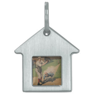 Placa Para Mascotas Poster de béisbol