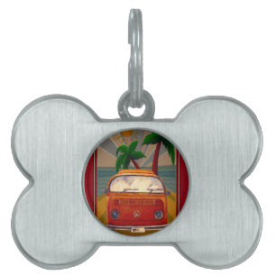 Placa Para Mascotas Poster: Viajes a California