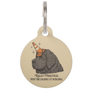 Placa Para Mascotas Práctica de Rally, Lo Estás Haciendo Mal