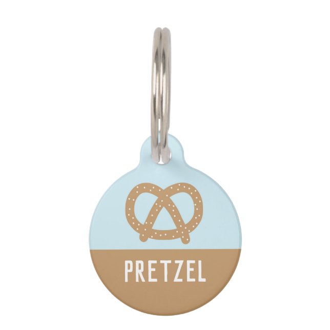 Placa Para Mascotas Pretzel (Anverso)
