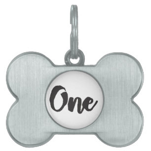 Placa Para Mascotas Primer cumpleaños Mi primer año