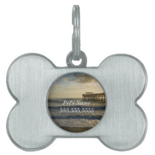 Placa Para Mascotas Primera etiqueta de identificación de mascota de g