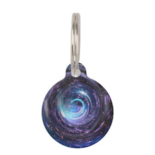 Placa Para Mascotas Profundidad nebulosa