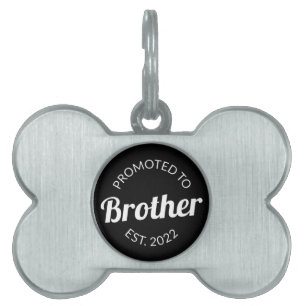 Placa Para Mascotas Promovido Al Hermano Este. I 2022