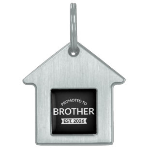 Placa Para Mascotas Promovido Al Hermano Este. II 2026