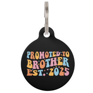Placa Para Mascotas Promovido Al Hermano Este. III 2025