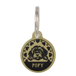 Placa Para Mascotas Propietario de Cavoodle Perro