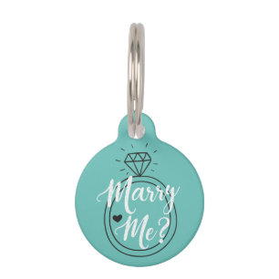 Placa Para Mascotas Propuesta de matrimonio