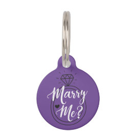 Placa Para Mascotas Propuesta de matrimonio